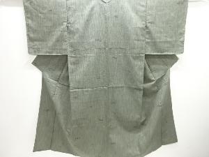 抽象模様織り出し西陣お召着物